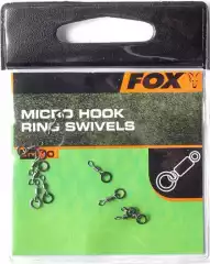 Вертлюжки Fox Micro Hook Ring Swivels