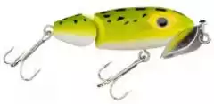 Воблер Arbogast Jitterbug Jointed G620 64F 06-Frog-White Belly