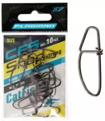 Застежка Flagman CFSS CatFish Strong Snap №5 70кг 10шт